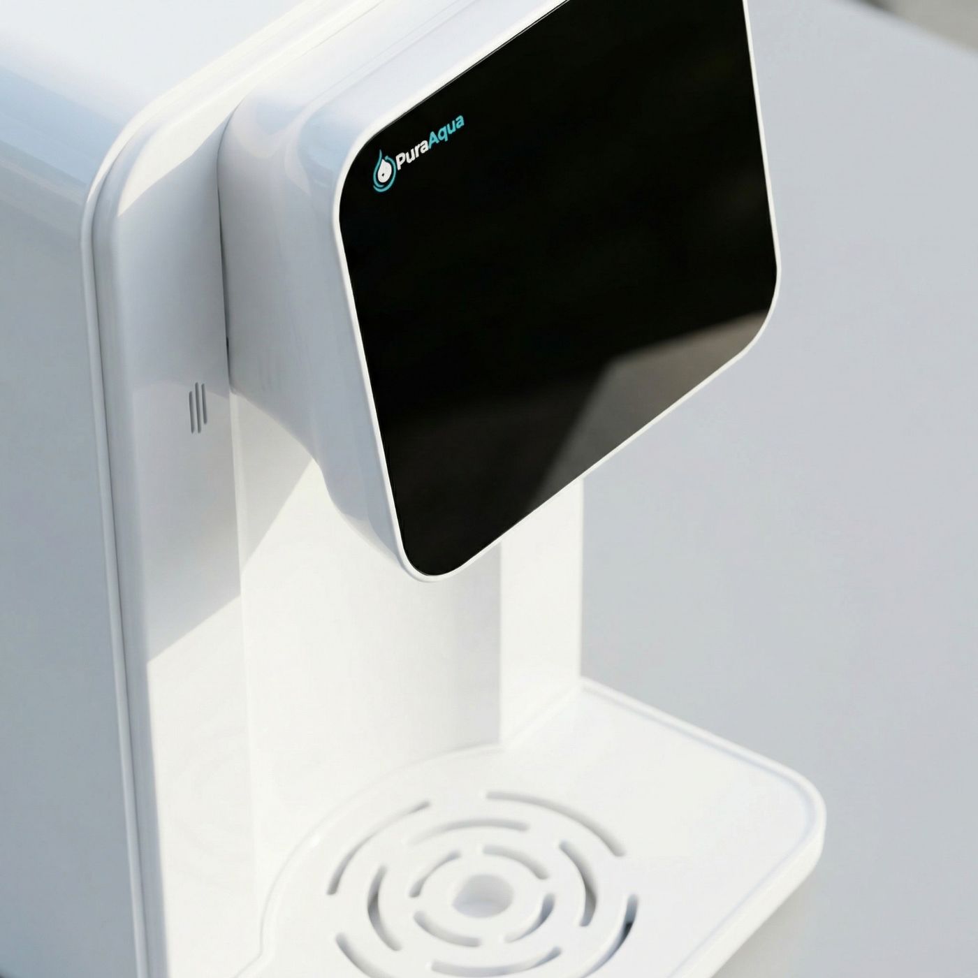 Touch-Display des PuraAqua Wasserfilters