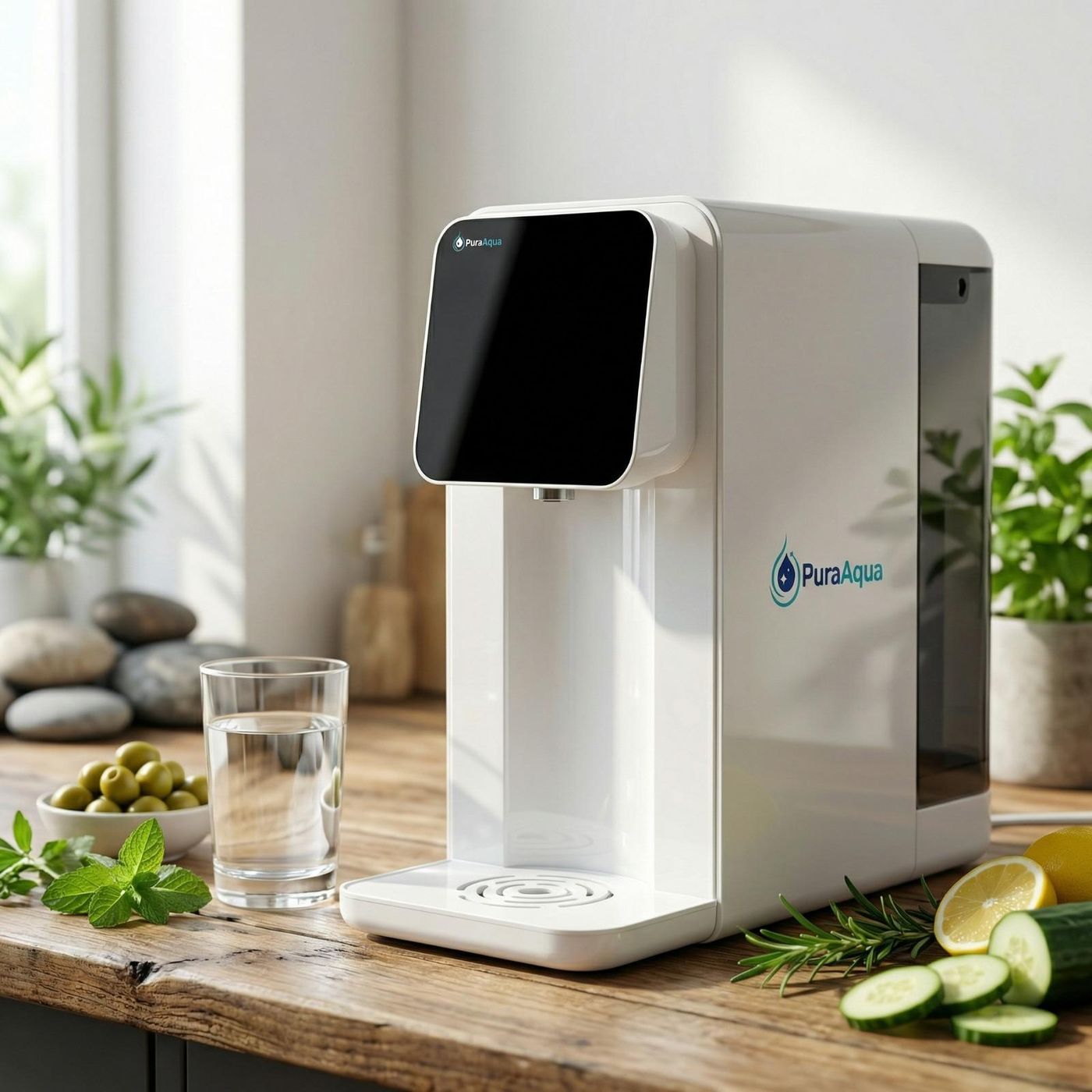 PuraAqua Premium Wasserfilter in der Küche